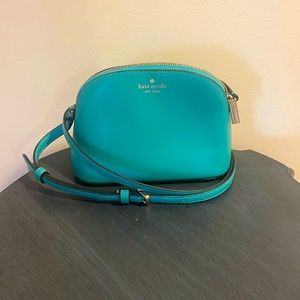 Kate Spade turquoise cross body bag
